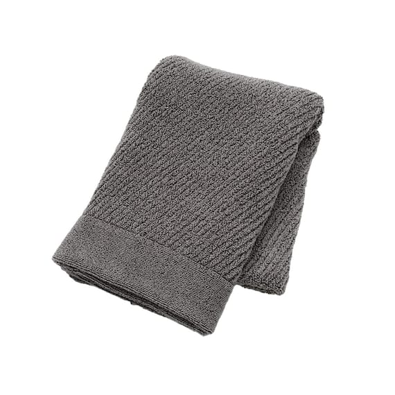 2重パイルで吸水&乾きやすい バスタオル(60x120 DGY WT006) 1枚目画像