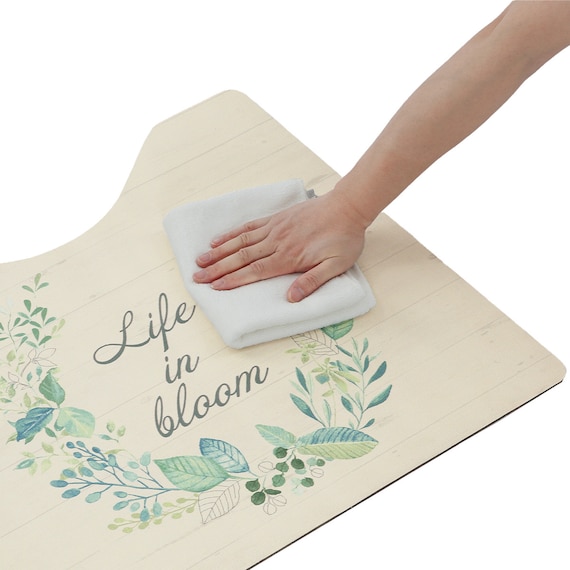 水洗いできる トイレマット(リース JQ31) 2枚目画像