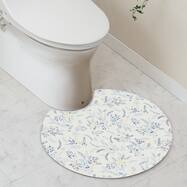 水洗いできる トイレマット(円形 JQ31)