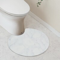 水洗いできる トイレマット(円形 MA JQ31)