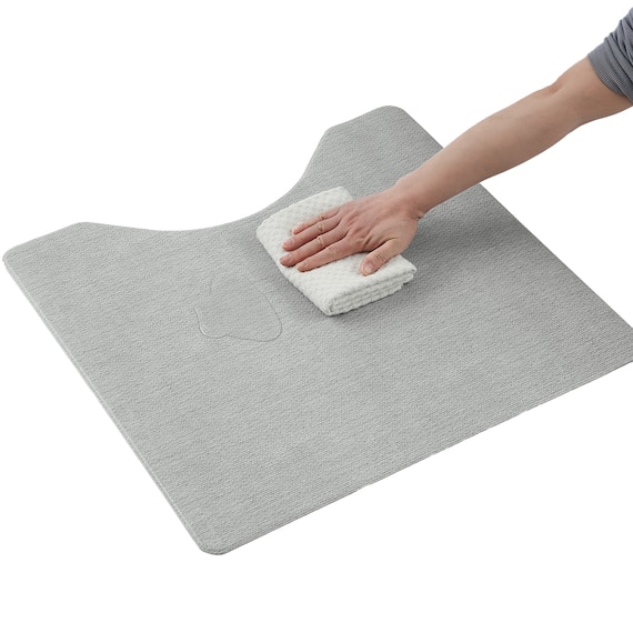 拭けるPVCトイレマット(GY WJ01) 2枚目画像