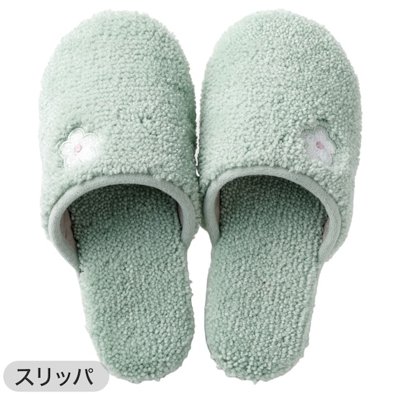 【3点セット】トイレマット+普通型/洗浄・暖房型どちらにも合うフタカバー+洗えるトイレスリッパ(RSP GR LG26) 18枚目画像