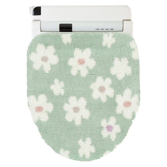 普通型/洗浄・暖房型どちらにも合うフタカバー(RSP GR LG26) 1枚目画像