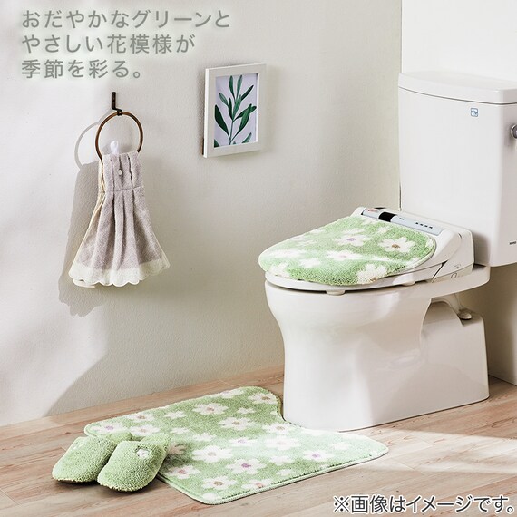 普通型/洗浄・暖房型どちらにも合うフタカバー(RSP GR LG26) 5枚目画像