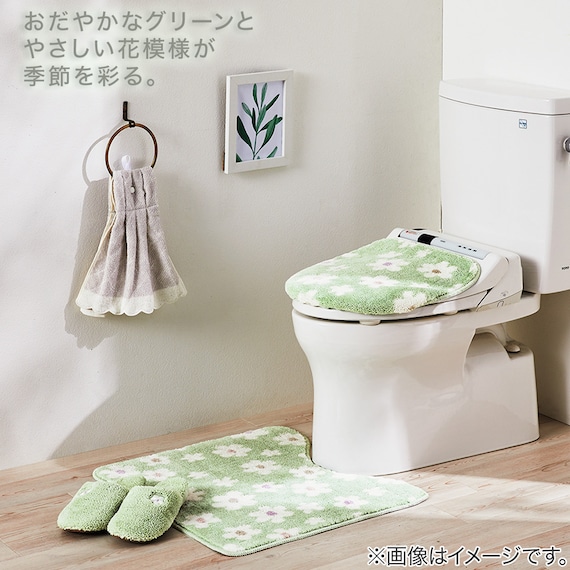 普通型/洗浄・暖房型どちらにも合うフタカバー(RSP GR LG26) 5枚目画像