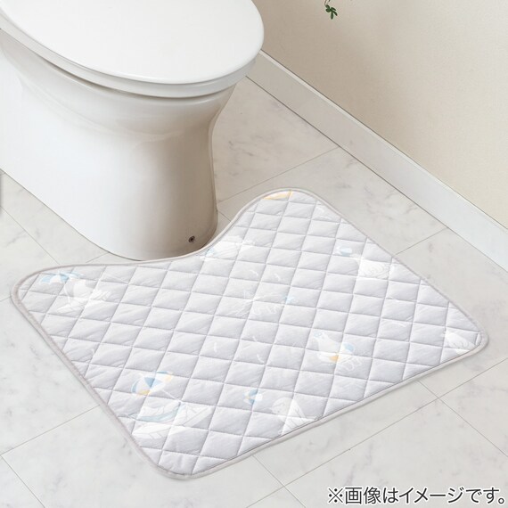 トイレマット(Nクール シロクマガラ QT26) 2枚目画像