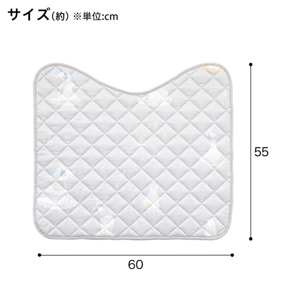 トイレマット(Nクール シロクマガラ QT26) 3枚目画像