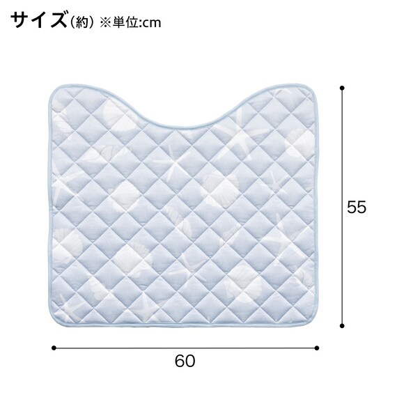 トイレマット(Nクール シェルガラ QT26) 3枚目画像