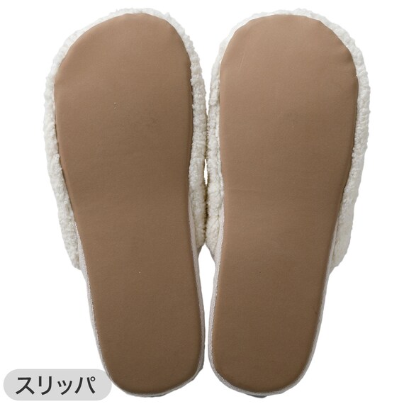 【3点セット】トイレマット+普通型/洗浄・暖房型どちらにも合うフタカバー+洗えるトイレスリッパ(RSP2 IV RW26) 20枚目画像