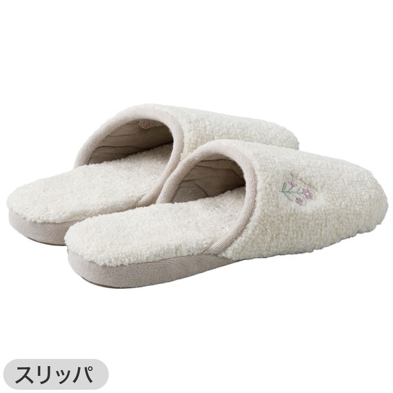 【3点セット】トイレマット+普通型/洗浄・暖房型どちらにも合うフタカバー+洗えるトイレスリッパ(RSP2 IV RW26) 21枚目画像