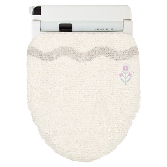 普通型/洗浄・暖房型どちらにも合うフタカバー(RSP2 IV RW26) 1枚目画像