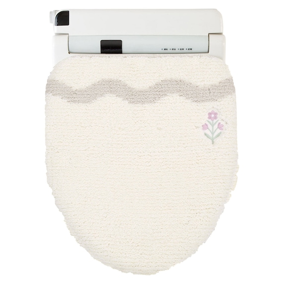 普通型/洗浄・暖房型どちらにも合うフタカバー(RSP2 IV RW26) 1枚目画像