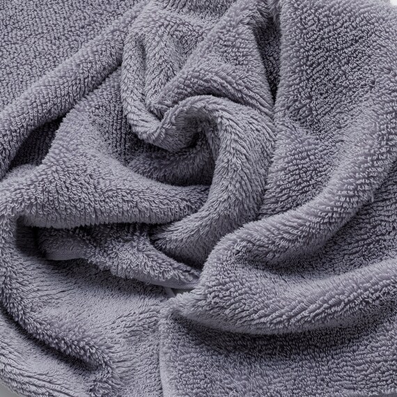 バスタオル ロングパイル パープル 5枚目画像