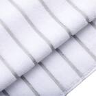 【2枚セット】ベーシックな抗菌防臭 スリムバスタオル 33x120cm(グレー WS003) 5枚目画像