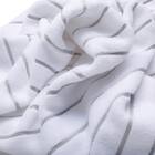 【2枚セット】ベーシックな抗菌防臭 大判バスタオル 70x140cm(グレー WS003) 6枚目画像