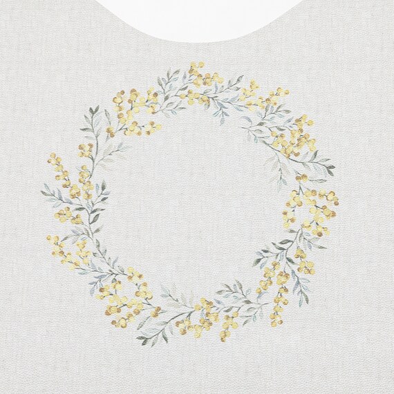 PUトイレマット55×60(ミモザ柄 NC01) 8枚目画像