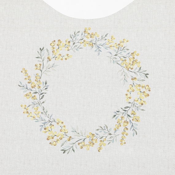 PUトイレマット55×60(ミモザ柄 NC01) 8枚目画像