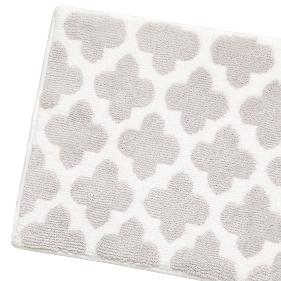 足元さらさら低反発バスマット(LGY 50x80 WT01) 3枚目画像