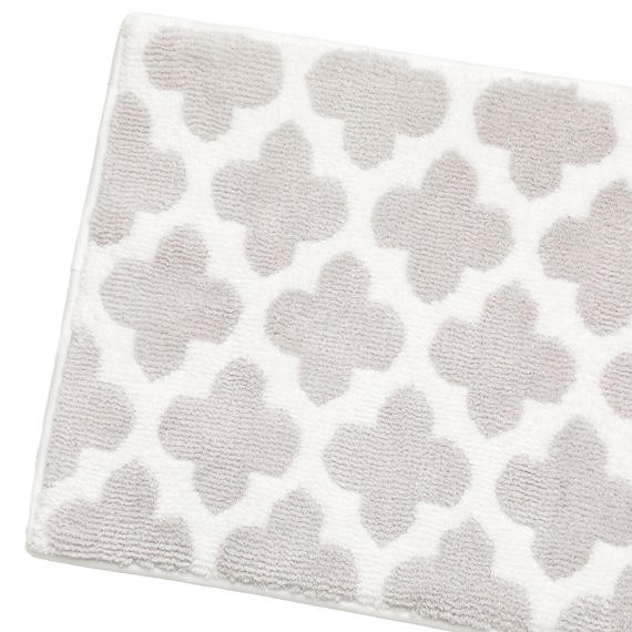 足元さらさら低反発バスマット(LGY 50x80 WT01) 3枚目画像