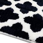 足元さらさら低反発バスマット(NV  45x60 WT01) 5枚目画像