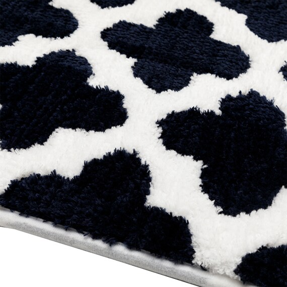 足元さらさら低反発バスマット(NV  45x60 WT01) 5枚目画像