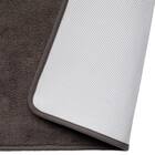 しっかり吸水メッシュバスマット(DGY 35x50 KH01) 4枚目画像