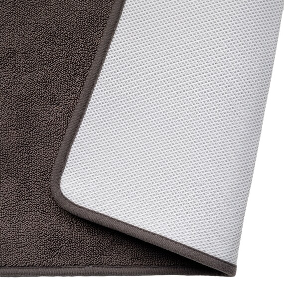 しっかり吸水メッシュバスマット(DGY 35x50 KH01) 4枚目画像