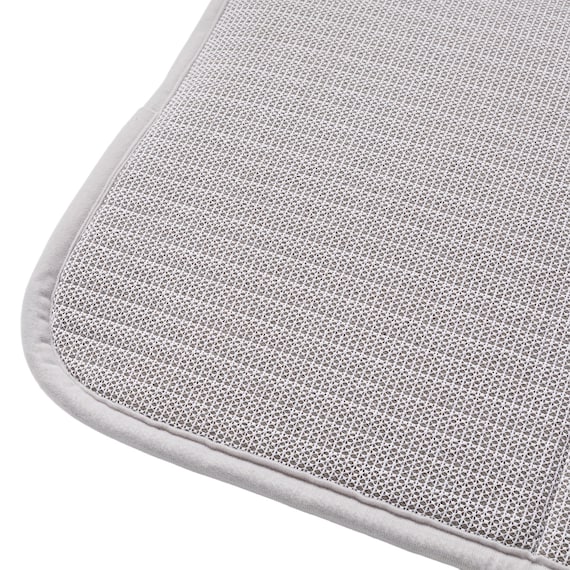 足の甲まで拭けるバスマット(LGY 45x60 QA01) 8枚目画像