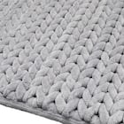 しっかり吸水ツイストバスマット(ライトグレー 45x60 WT01) 3枚目画像