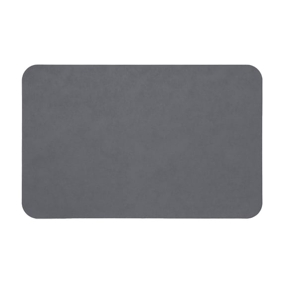 吸水がいい やわらかいバスマット(38x59 DGY LQ01) 4枚目画像