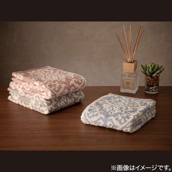 フェイスタオル(34x80 OF LGY GT10) 4枚目画像