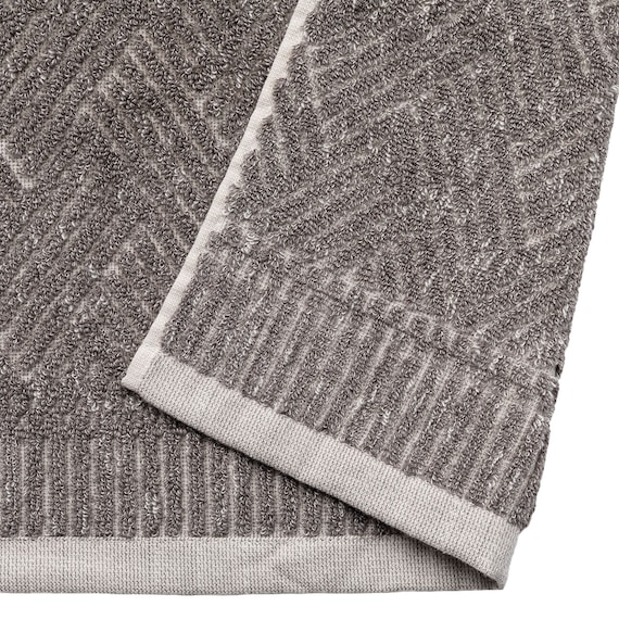 フェイスタオル(34x80 MO DGY GT11) 6枚目画像