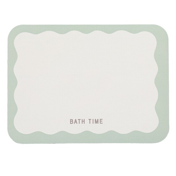 吸水がいい やわらかいバスマット(29x39 BT CSP NA26) 1枚目画像