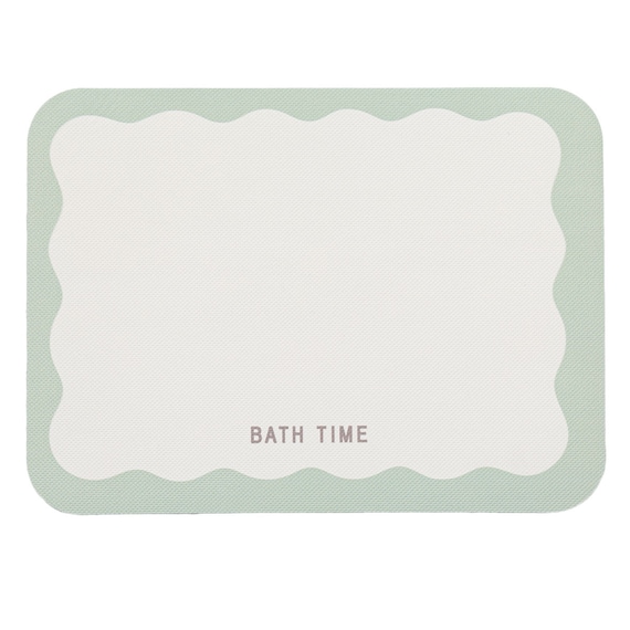 吸水がいい やわらかいバスマット(29x39 BT CSP NA26) 1枚目画像