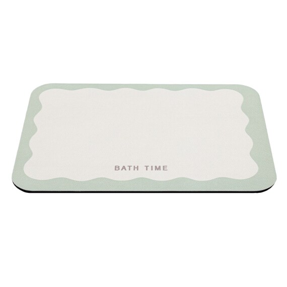 吸水がいい やわらかいバスマット(29x39 BT CSP NA26) 3枚目画像