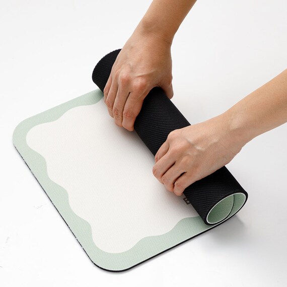 吸水がいい やわらかいバスマット(29x39 BT CSP NA26) 5枚目画像