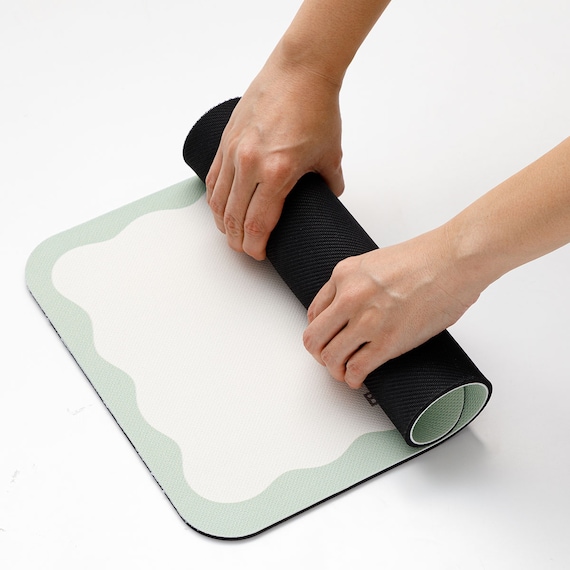 吸水がいい やわらかいバスマット(29x39 BT CSP NA26) 5枚目画像