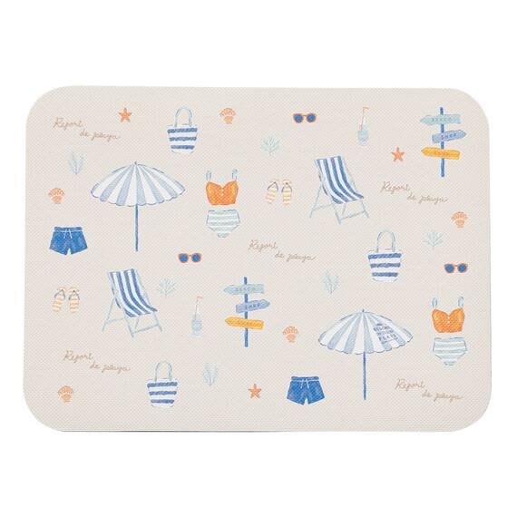 吸水がいい やわらかいバスマット(29x39 SM CSU NA26) 1枚目画像