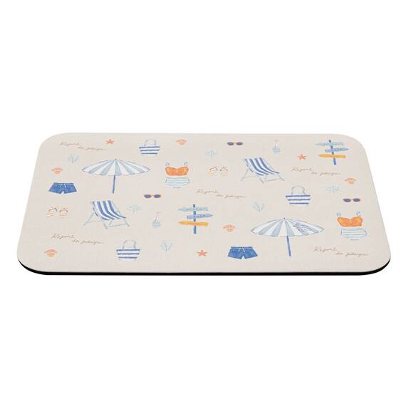 吸水がいい やわらかいバスマット(29x39 SM CSU NA26) 3枚目画像