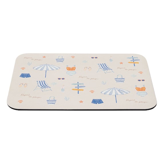 吸水がいい やわらかいバスマット(29x39 SM CSU NA26) 3枚目画像