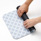 吸水がいい やわらかいバスマット(29x39 QTR BL NA02) 5枚目画像