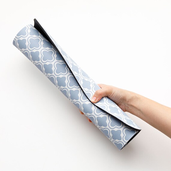 吸水がいい やわらかいバスマット(38x59 QTR BL NA02) 4枚目画像