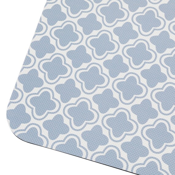 吸水がいい やわらかいバスマット(38x59 QTR BL NA02) 6枚目画像