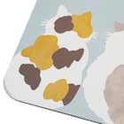 吸水がいい やわらかいバスマット(29x39 CATS NA04) 6枚目画像