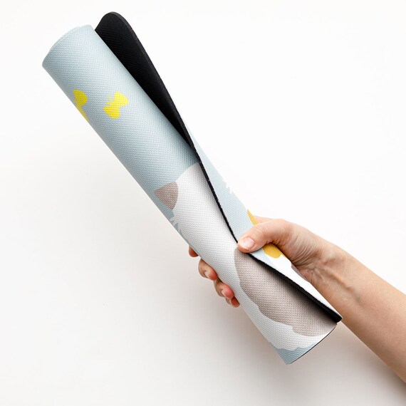 吸水がいい やわらかいバスマット(38x59  CATS NA04) 4枚目画像