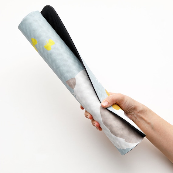 吸水がいい やわらかいバスマット(38x59 CATS NA04) 4枚目画像