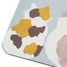 吸水がいい やわらかいバスマット(38x59  CATS NA04) 6枚目画像