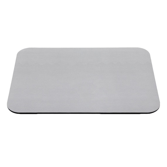 吸水がいい やわらかいバスマット(29x39 ライトグレー NA05) 5枚目画像