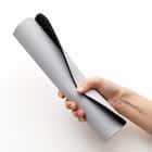 吸水がいい やわらかいバスマット(29x39 ライトグレー NA05) 6枚目画像