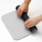 吸水がいい やわらかいバスマット(29x39 ライトグレー NA05) 7枚目画像